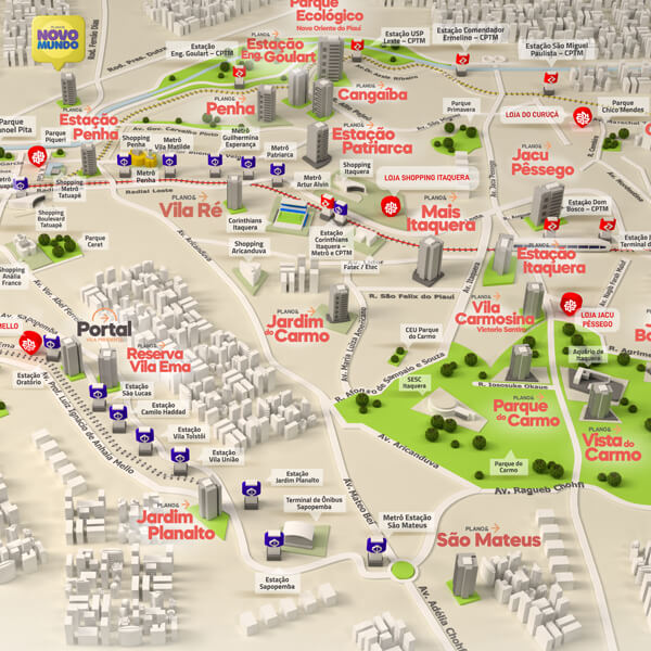 Mapas ilustrados