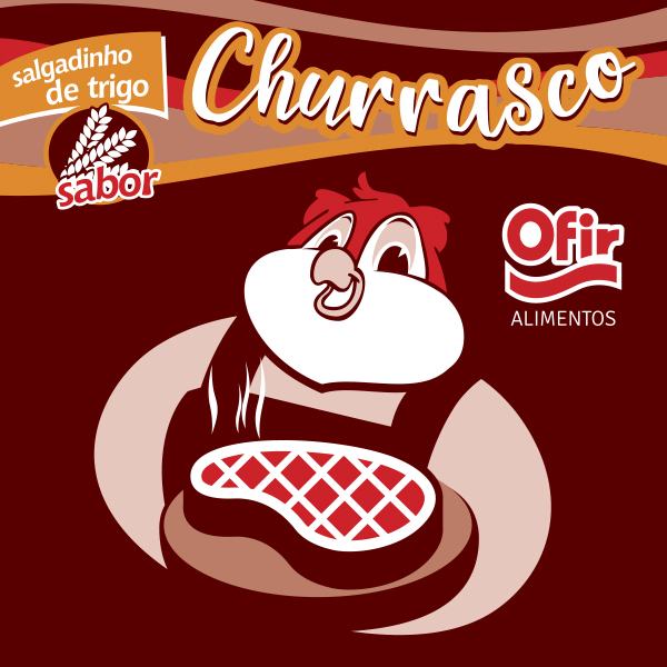 Salgadinho churrasqueiro